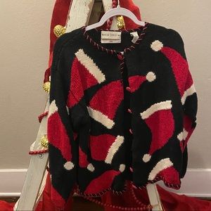 Santa hat Christmas sweater